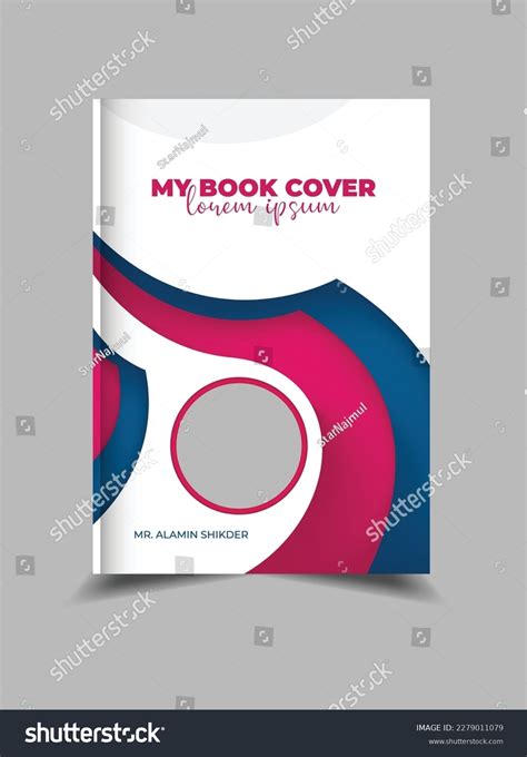 Book Cover Page Design Vector Stock Vector (Royalty Free) 2279011079 ...