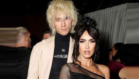 Megan Fox Supports Fianc Machine Gun Kelly At Berlin Show