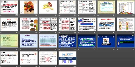 《食物中的营养物质》人体的营养ppt课件 第一ppt