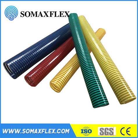 Spiral Reinforced Pvc Vacuum Suction Hose To Agricultural Pump China