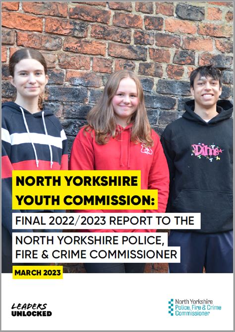 Youth Commission Reports Police Fire And Crime Commissioner North