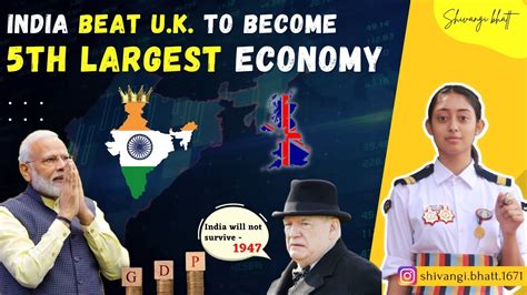 India Overtakes United Kingdom As Th Largest Economy In The World