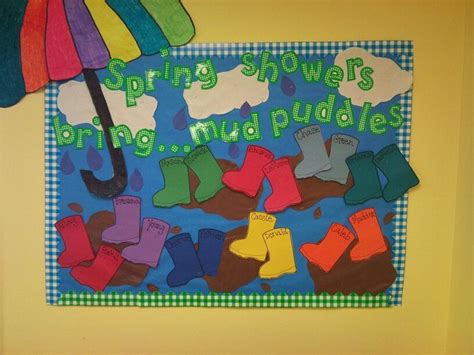 Awesome April Bulletin Board Ideas For Preschool Counting Dimes Worksheet