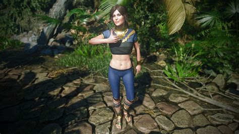 Blue Heron Outfit Summer Style At Shadow Of The Tomb Raider Nexus