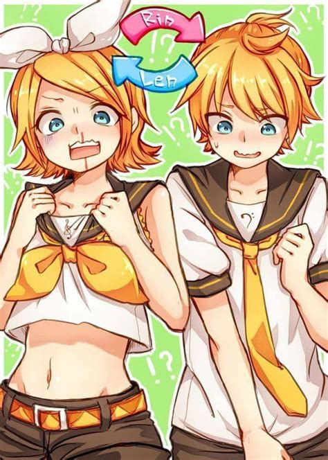 Rin Len Kagamine Vocaloid Anime Hatsune Miku