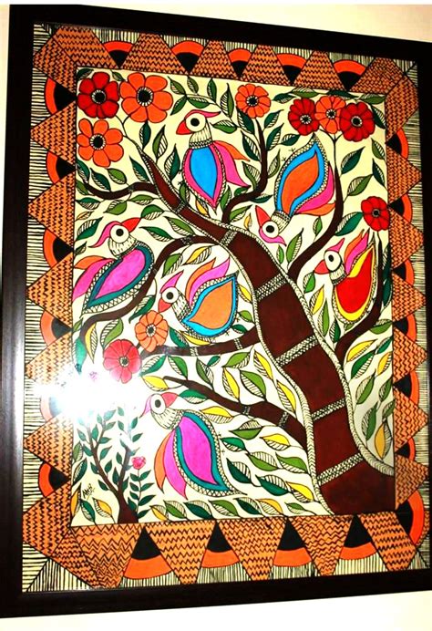 Artworksworld- Sunshine and Colours: Indian Folk Art Madhubani