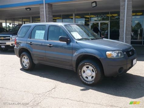 2005 Norsea Blue Metallic Ford Escape Xls 4wd 52453375 Photo 4