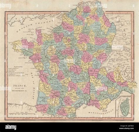 La France est divisée en départements Premier Empire République