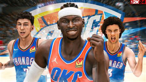 THE FUTURE IS EXTREMELY BRIGHT OKC Thunder Rebuild NBA 2K24 YouTube