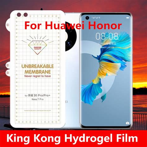 Luxury HD King Kong Film Hydrogel Film Screen Protector For Huawei Nova