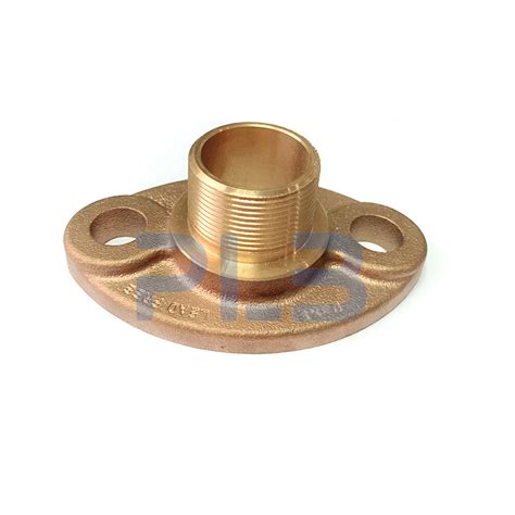 NSF Approved Lead Free Brass Or Bronze Oval Meter Flange Kit From China