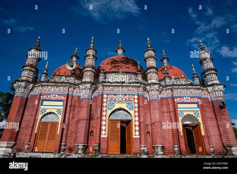 Miah Bari Mosque, a three domed ancient mosque and archaeological site ...