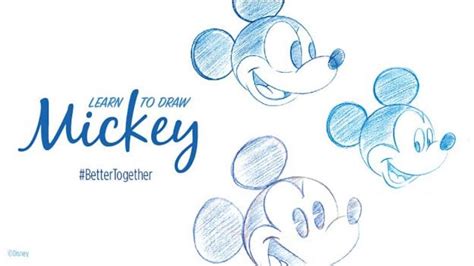 Draw Mickey Mouse at Home with A Disney Parks Artist | Disney Parks Blog