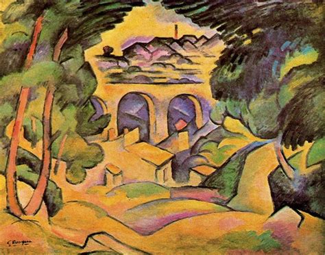 Houses At Lestaque Braque