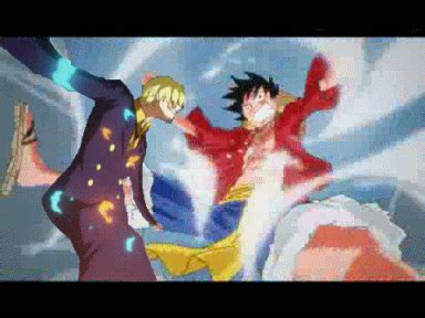 sanji kicking luffy -animation- by muslu on DeviantArt