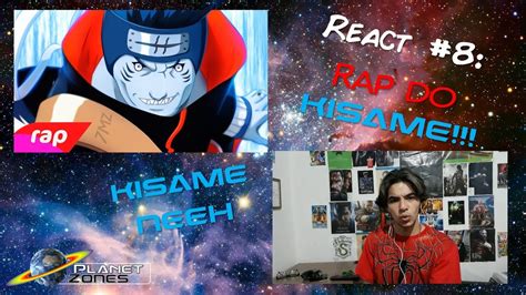 REACT 8 Rap Do Kisame Naruto UMA BIJUU SEM CAUDA NERD HITS