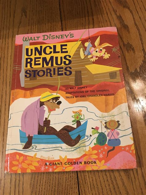 Walt Disneys Uncle Remus Stories Giant Golden Book 2 The Village Of Artisans