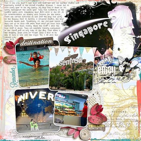 12 Ideas For Scrapbooking Travel To Cities Scrapbooking Layouts Travel Travel Scrapbook