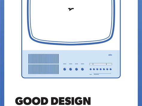 Dieter Rams Posters by Maxime Blaise for MFG Labs on Dribbble