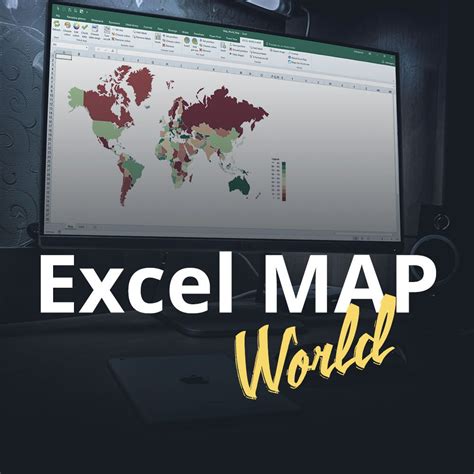 Excel Map World – Maps for Excel – Simple Excel Add-In to create filled maps & dashboards in Excel