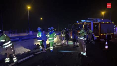 112 Comunidad de Madrid on Twitter Accidente tráfico M50 km 62