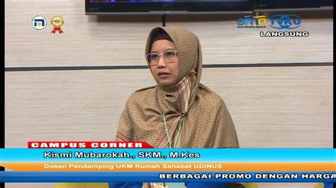 LIVE Special Talk Show UKM RUMAH SAHABAT UDINUS SELENGGARAKAN PPKO