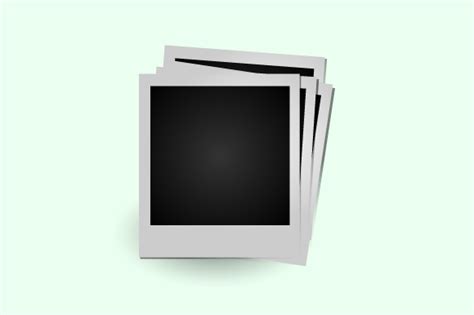 Blank Photo Frame With Blurred Light Illustration Par Muhammad Rizky