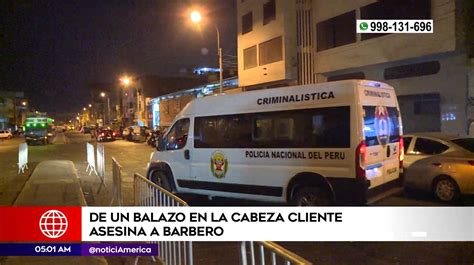 La Victoria Barbero Asesinado Por Cliente Am Rica Noticias