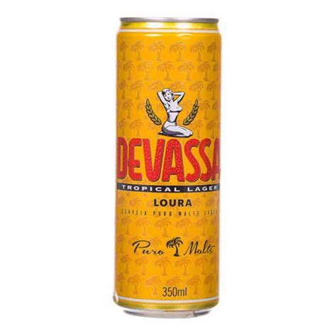 Cerveja Devassa Loura Lata Ml