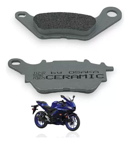 Balatas Traseras Para Yamaha Mt03 R3 Cerámica Osaka MercadoLibre