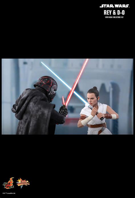 Star Wars The Rise Of Skywalker Rey Y D O 1 6 Hot Toys