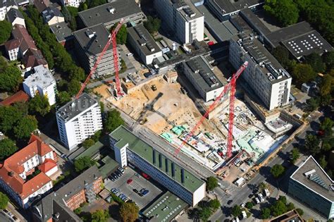 Hamburg Aus Der Vogelperspektive Campus Universit Ts Bereich Mit