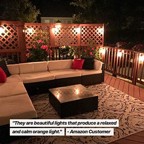 Brightech Ambience Pro Vintage Outdoor String Lights Ft