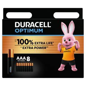 Duracell Optimum Aaa Pack Waitrose Partners