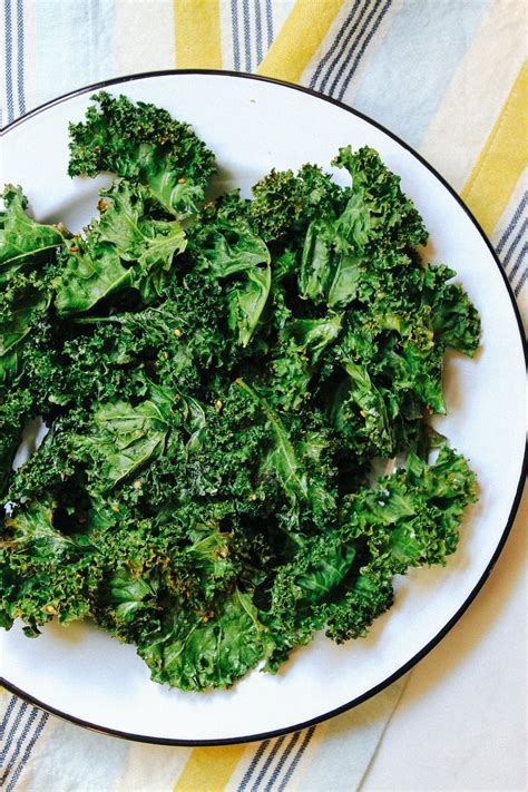 Easy Baked Kale Chips Recipe Deporecipe Co