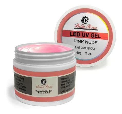 Beautiful Pink Nude Gel Led UV Uñas Gel Acrigel Fiber g MercadoLibre