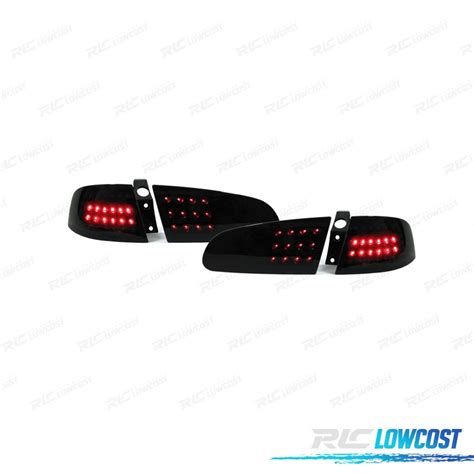 Farolins Traseiros Led Para Seat Ibiza L Escurecidos