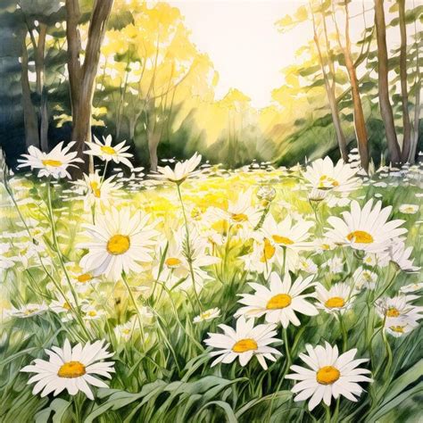 ai image generator colorful flower field premium ai generated image