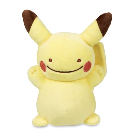 Ditto As Pikachu Plush 7 In Pokémon Center Canada Official Site