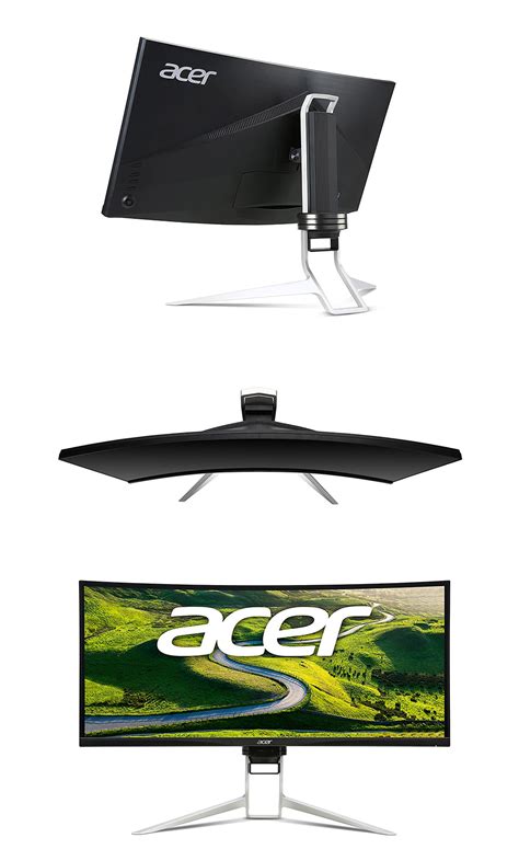 Buy Acer Xr382cqk Uwqhd 75hz Freesync Ips Curved 375in Monitor Xr382cqk Pc Case Gear Australia