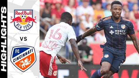 HIGHLIGHTS New York Red Bulls Vs FC Cincinnati August 20 2022