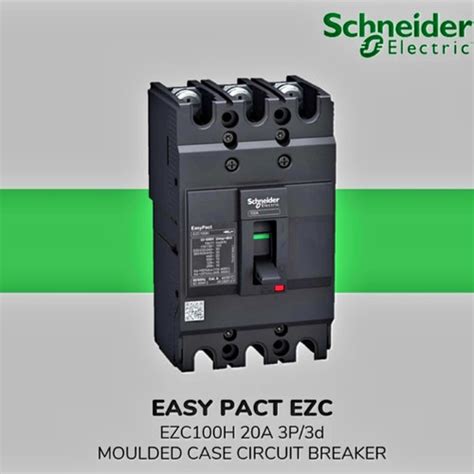 Jual Schneider Mccb Easypact Ezc H P A Ka New Ref Ezc H