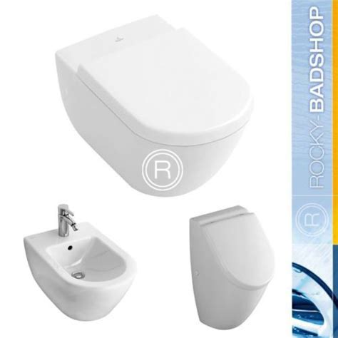 Villeroy Boch Subway Wand Wc Inkl Wc Sitz Sss Bidet Urinal