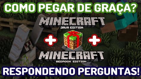 Minecraft Java E Bedrock Edition Para Pc Como Pegar O Minecraft De