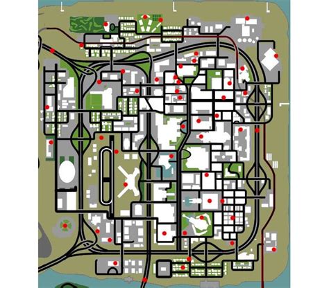 Gta San Andreas Mapa E Localiza O Das Ferraduras Colecion Veis