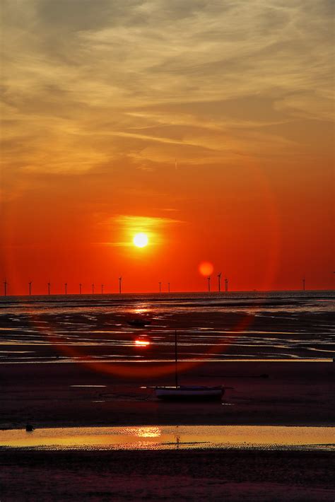 Meols Sunset Wirral Alan Ward Wirral Flickr