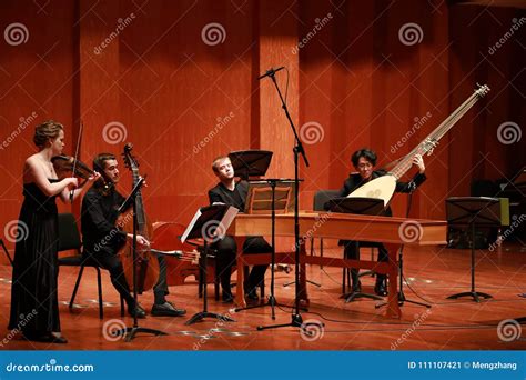 Classical Music. Violinists in Concert. Stringed, Violinist.Closeup of ...