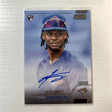 Yahoo オークション 2022 Topps Stadium Club Otto Lopez auto