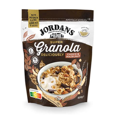 Jordans Granola Chocolat Noisettes Gr Delhaize