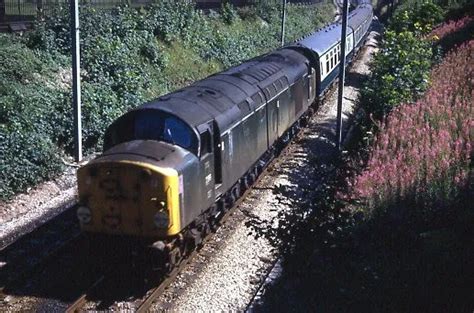 Original Colour Slide Of D296 Br Class 40 Diesel Loco £3 99 Picclick Uk